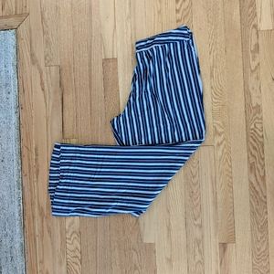 Soma Blue Striped Pajama Pants